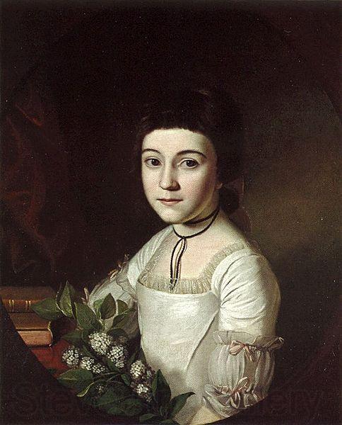 Charles Wilson Peale Portrait of Henrietta Maria Bordley at age 10 Spain oil painting art